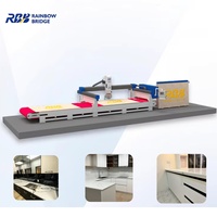 Línea de Producción Automática de Placas, Máquina de Corte de Puente de Piedra de Alta Calidad HQ-3220L