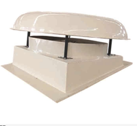 Ventilateur de toit électrique puissant en fibre de verre 1460, 380V AC, OEM pour la ventilation industrielle en usine
