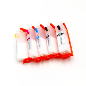 BOMA - Cartucho de Tinta Recargable de 5 Colores PGI-580 CLI-581 para Canon <span class=keywords><strong>PIXMA</strong></span> TS705 <span class=keywords><strong>TR7550</strong></span> TR8550 TS6150 TS6151 TS6250 TS6251 TS6350 - Product Image 3