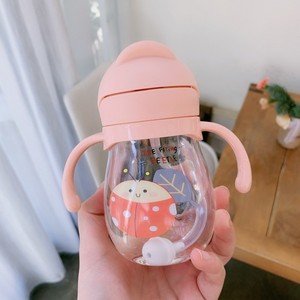 Gobelet à eau pour bébé en gros, paille, mignon, <span class=keywords><strong>anti</strong></span>-étouffement, sangle, boule de gravité, gobelet d'<span class=keywords><strong>apprentissage</strong></span> pour enfants de maternelle, poignée portable - Product Image 3