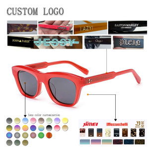 Unisex Rectangle <b>Sunglasses</b> Full Rim Black <b>Frame</b> Green Lenses UV400 Protection Fashion Style Adult Sun Protection - Product Image 2