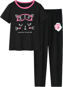 Conjuntos de ropa de primavera para niñas, venta al por mayor, pijamas estampados, dos juegos de pijamas casuales para niñas, gran oferta, ropa de bebé OEM ODM - Product Image 3