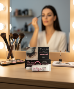 Mx. Colle à cils pour filles, gel waterproof 24h, transparente, tube J1008C - Product Image 2