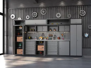 Garage Workbench And Tool Storage Cabinet Garage Workshop