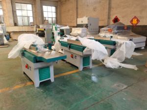 Machine à raboter les surfaces en bois DLL MB504, dégauchisseuse 550 mm, machine à affiner les bords du bois, 4 kW, faible niveau sonore - Product Image 5