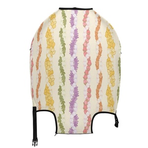 Accesorios de Viaje, Funda Protectora para Equipaje a Prueba de Polvo, Puakenikeni Personalizado, Fundas Elásticas Lavables con Diseño Hawaiano para Maletas - Product Image 2