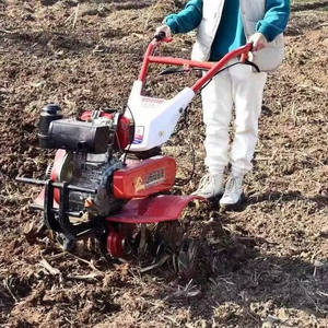 Hand Held Gasoline Air-Cooled Diesel Type 6Hp/7.5Hp/9Hp/10Hp/12Hpdiesel Mini Tiller Power Tiller Farm Machine Power <b>Cultivator</b> - Product Image 6