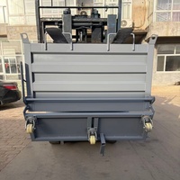 Bac à ferraille auto-vidant économique avec roulettes directionnelles pour le recyclage des déchets de pièces détachées d'usine