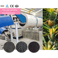 WINWORK Composteringsmachine voor zwarte soldatenvliegenvruchten, larvenafval, meststofapparatuur, industriële fabriek, fabrieksleverancier