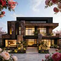 Cammi Villa, Villa Ecológica de Estructura de Acero, 2 Dormitorios, Prefabricada, Estructura de Acero Ligero, Villa Modular Integrada, Apartamento, Hotel