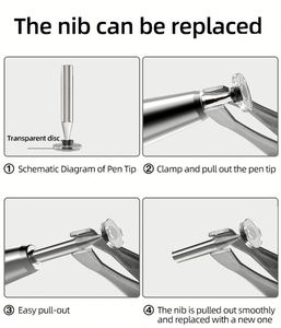 ปากกาสไตลัสแบบสัมผัสสำหรับ <span class=keywords><strong>Samsung</strong></span> Galaxy <span class=keywords><strong>Tab</strong></span> A <span class=keywords><strong>10.1</strong></span>(2016) แท็บเล็ต P585 P580หน้าจอสัมผัสปากกาสไตลัสที่ใช้งานอยู่ - Product Image 2