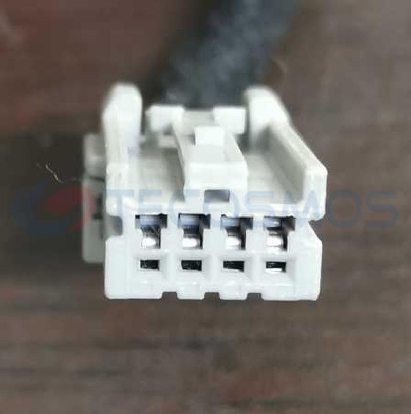 Tecosmos Copper Car Connector for Nissan Venucia Warning Light Switch Plug 4 Pins IP66 Rated Nylon ABS Housing Model CT4-0226M-1