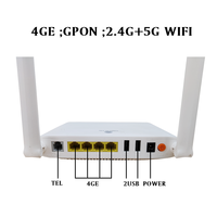 Firmware digunakan ONU ONT 2.4G + 5G WIFI GPON 4GE FTTH tidak memperindah Firmware ONU Dual Band ONT HG6145D2
