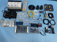 Nouveau Hoson XP600 4H quatre têtes Eco solvant Kit complet de carte de Conversion Kit de mise à niveau pour la mise à niveau de l'imprimante UV numérique DTF