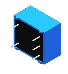 SCB2-10mA 0 ~ 10mA hiệu ứng <span class=keywords><strong>Hall</strong></span> cảm biến điện áp <span class=keywords><strong>5mA</strong></span> - Product Image 3