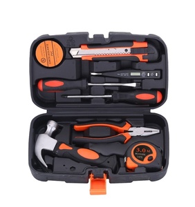 Venta al por mayor árbol grande 9 piezas alicates garra martillo destornillador conjunto Venta caliente hogar herramienta de mano OEM Incluye caja de herramientas kit de herramientas - Product Image 1