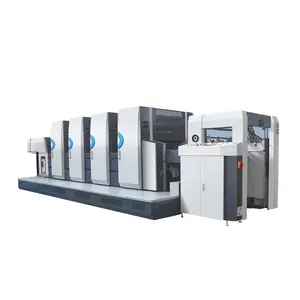 Offsetdrukmachine Nieuw Product 2020 Voorzien Flatbed Printer Prijzen Van Drukmachines PRY-5740E 5 Kleur In Algerije 380V