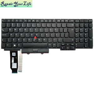 BR clavier d'ordinateur portable brésilien pour <span class=keywords><strong>Lenovo</strong></span> <span class=keywords><strong>Thinkpad</strong></span> <span class=keywords><strong>E15</strong></span> Type 20RD 20RE <span class=keywords><strong>E15</strong></span> <span class=keywords><strong>Gen</strong></span> 1 2020 <span class=keywords><strong>E15</strong></span> <span class=keywords><strong>GEN</strong></span> 4 <span class=keywords><strong>E15</strong></span> <span class=keywords><strong>Gen</strong></span> <span class=keywords><strong>2</strong></span> clavier avec Trackpoint - Product Image 1