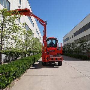 JINKE JK591 Professional Hedge Trimmer | Diesel <b>Hydraulic</b> Wheeled Vegetation <b>Cutter</b> with Sliding Cab - Product Image 6