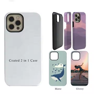 Coque de Téléphone <span class=keywords><strong>Portable</strong></span> Double 3D à Sublimation Vierge TuoLi, Vente en Gros Fabricant, Personnalisable <span class=keywords><strong>pour</strong></span> Impression Professionnelle - Product Image 1