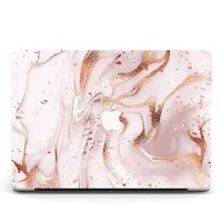 Coque pour ordinateur portable à impression marbrée pour MacBook M1 13 pouces A2337 A2338 Pro 14 pouces A2442