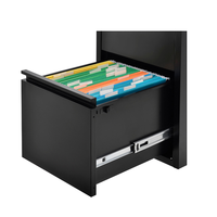 Petit bureau moderne pour enseignant, pour l'école et l'hôtel, plateau en HPL MDF, deux tiroirs, design durable