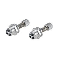 Bouton moleté à ressort de 12 mm de diamètre fileté, 43 mm de longueur totale, pour couvercle de trappe d'avion RC, lot en carton en vrac pour aérodrome