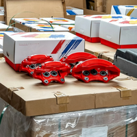 Kit d'étriers de frein à six pistons X-Style FA042, adapté aux grands SUV, compatible avec les séries Zeekr, BYD, Li Auto, Tesla, Bnez, Land Rover
