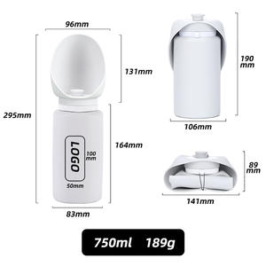 Bình nước cho chó gấp gọn dung tích lớn, chất liệu silicon, tiện dụng khi đi du lịch, đồ dùng cho thú cưng, bình nước di động cho chó - Product Image 4
