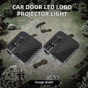 Luz LED Proyectora de Logotipo para Puerta de Coche, Impermeable, Antideslizante, Decoración de Seguridad Nocturna, Lámpara de Bienvenida Universal Nueva - Product Image 3