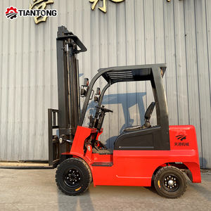 베스트셀러 배터리 전동 지게차 CE ISO 인증 유압 스태커 지게차 (소매 창고 농장 운반용) - Product Image 6