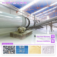 Usine de traitement d'engrais au sulfate de manganèse CLASSY EPC : Concasseur, Réacteur, Cristalliseur, Centrifugeuse, Sécheur, Granulateur