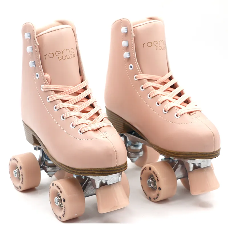 Manufacturing Factory OEM ABEC-7 Aluminum Bottom Roller-skate Skateshoe Outdoor Roller Skating Flooring