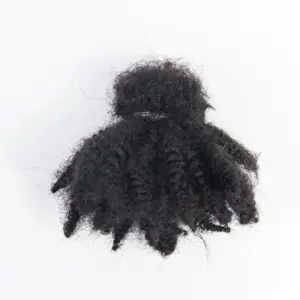 Высококачественные 100% человеческие индийские волосы афро кудряющие объемные волосы афро кудряющие человеческие волосы для дредов вязание крючком плетение