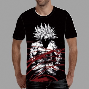 T-<span class=keywords><strong>Shirt</strong></span> sportiva in poliestere a maniche corte da uomo all'ingrosso stampa su tutta la superficie T-<span class=keywords><strong>Shirt</strong></span> stampata digitale 3d maglietta estiva di moda <span class=keywords><strong>Anime</strong></span> - Product Image 6