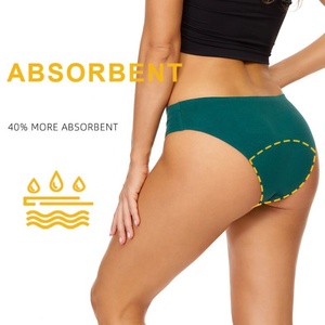 Sous-vêtements menstruels <span class=keywords><strong>pour</strong></span> femmes à forte absorption, culottes anti-fuites post-partum, culottes hipster menstruelles <span class=keywords><strong>pour</strong></span> adolescentes - Product Image 3