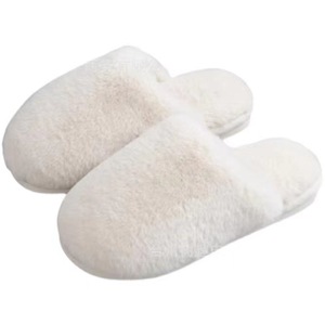 Magnifiques pantoufles d'intérieur chaudes et moelleuses pour femmes, pantoufles en fourrure douce pour femmes - Product Image 1