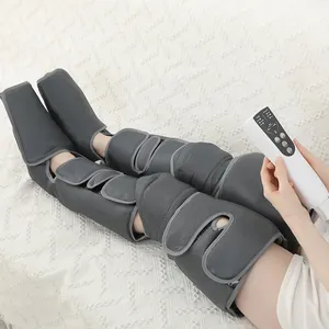 LUYAO Luftkompressions-Fußbein massage gerät für Zirkulation regler mit Knie wärme funktion