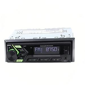 Autoradio universale Stereo lettore Radio <span class=keywords><strong>FM</strong></span> telefono chiamata App lettore MP3 auto staccabile per tutte le auto - Product Image 1