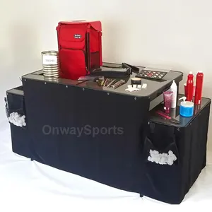 Estojo portátil dobrável de alumínio para estúdio, estojo e bolsa para maquiagem - Product Image 1