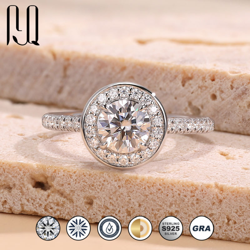 PYQ Double Heart Shape Moissanite Adjustable