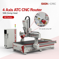 Machine CNC à commande numérique à 4 axes personnalisée pour la fabrication de tables en bois massif et la décoration de panneaux muraux en bois