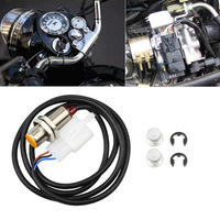 Sensor Modifikasi Sepeda Motor 2X Magnet Digital ATV Odometer Speedometer Tachometer Sensor Hitam Perak