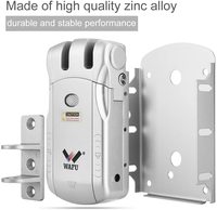Wafu pour Tuya sécurité numérique télécommande serrure de porte intelligente sans fil RFID électrique sans clé Invisible serrure de porte