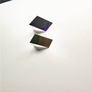 최고 품질의 광학 부품 투명 유리 조사 삼각형 크리스탈 프리즘 - Product Image 1