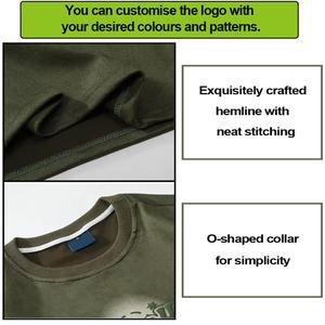 Camiseta de algodón de manga corta para hombre, personalizada, estilo vintage, de alta calidad. - Product Image 3