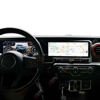 Dijital küme sanal kokpit araba multimedya oynatıcı için Jeep Wrangler J-MAX JL Jeep Wrangler 4xE Wrangler Rubicon 4xe