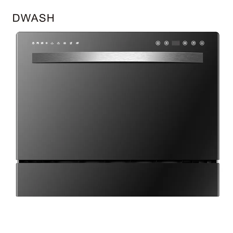 最高の食器洗い機6設定小さなカウンタートップ食器洗い機
