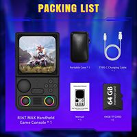 Console de Jeu Portable R36T MAX Écran IPS 3,95 Pouces 21000 Jeux WiFi Bataille en Ligne Arcade Gaming Player 2026