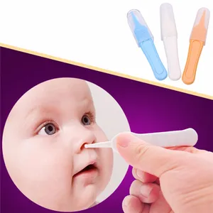 Babyverzorging Oor Neus Navel Reiniging Pincet Veiligheid Tang Plastic Schoner Clip